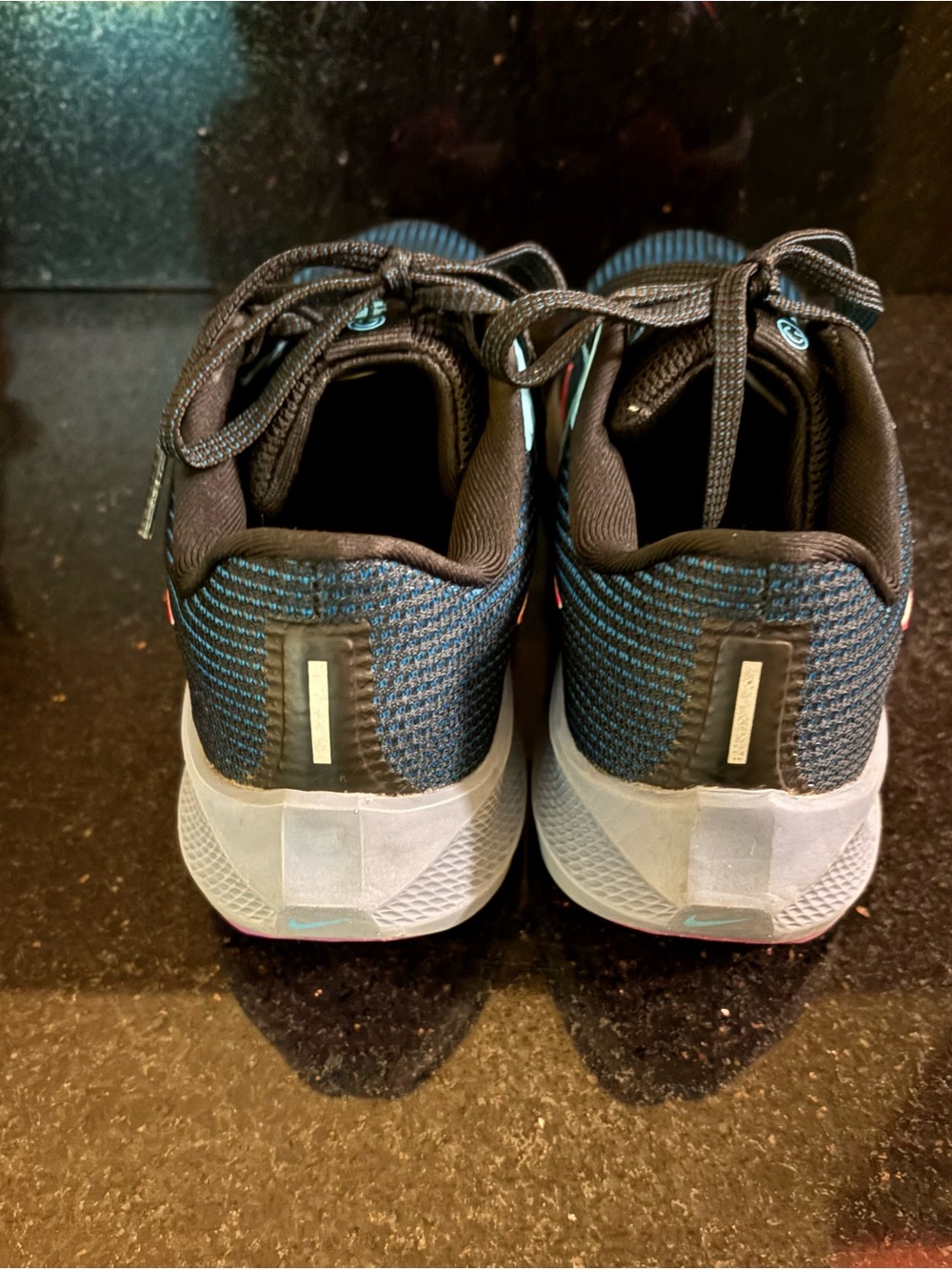 Nike Women’s Pegasus Running Shoes in Teal, Pink & Black Great condition! - Picture 6 of 8
